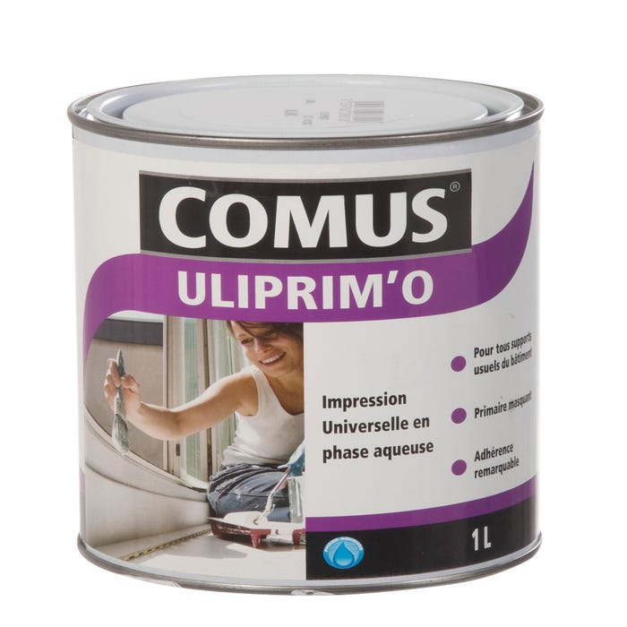 Sous-couche universelle antirouille acrylique 1 L Uliprim - COMUS