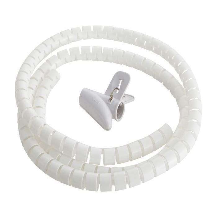 Kit range cables blanc 1.5m