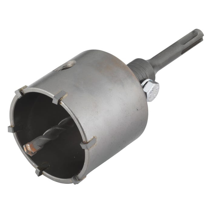 Scie cloche carbure SDS+ Diam.68 mm pour béton pour perforateur / prêt à l'emploi - WOLFCRAFT
