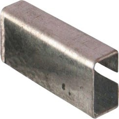 Fourreaux carré 6/7 mm acier brut x2