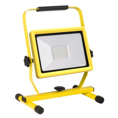 Projecteur extérieur portable jaune 50W - ARLUX