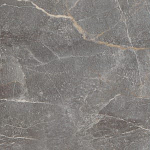 Carrelage sol intérieur effet marbre l.45x L.45cm - Aurea Gris