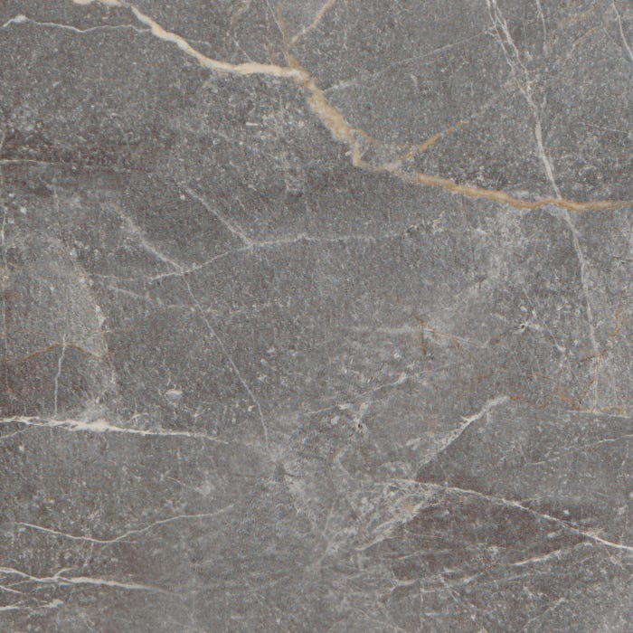 Carrelage sol intérieur effet marbre l.45x L.45cm - Aurea Gris
