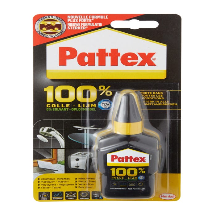 Colle multiusages liquide 100 % 50 g -PATTEX