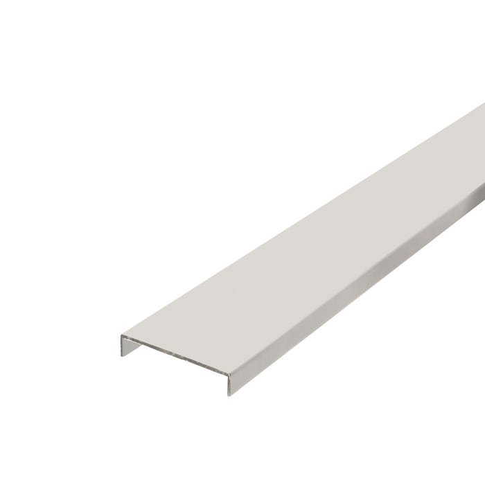 Nez de cloison aluminium blanc 78 mm Long.2,60 m