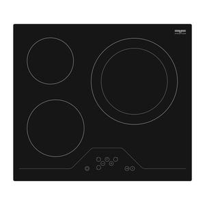 Table de cuisson vitrocéramique 3 foyers avec zone extensible - TVS635 FRIONOR