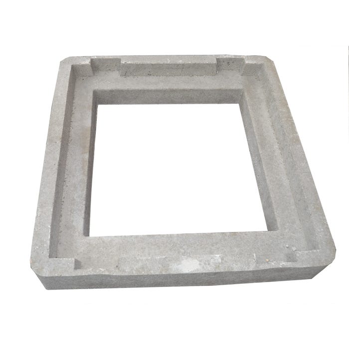 Couronnement beton 60x60 emb pour fonte
