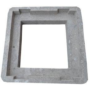 Couronnement beton 50x50 emb pour fonte