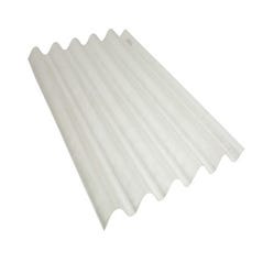 Plaque polyester translucide grande onde fibrolux classe 1, 152x92 cm