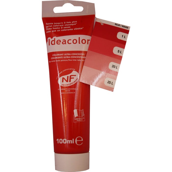 Colorant ultra concentré rouge 100 ml