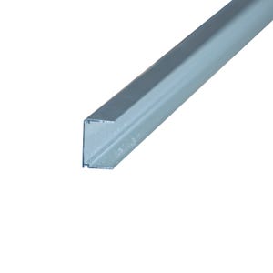 Profil d'obturateur aluminium Ep.32 mm Long.1,25 m
