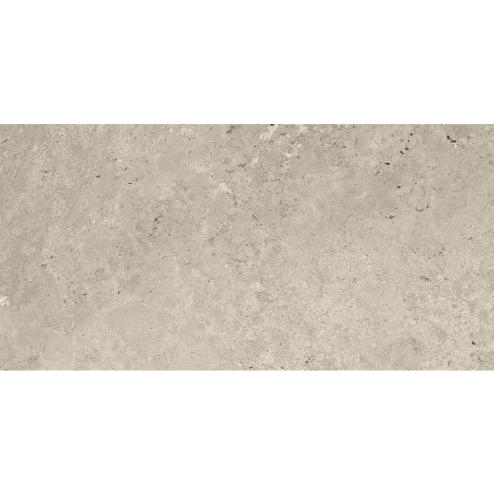 Carrelage sol intérieur effet pierre l.30x L.60cm - Candy G315 Cream