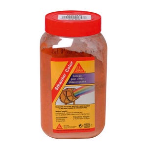 Colorant ciment rouge 400g - SIKA