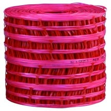 Grillage avertisseur rouge 0,30 m X 100 ml - TALIAPLAST