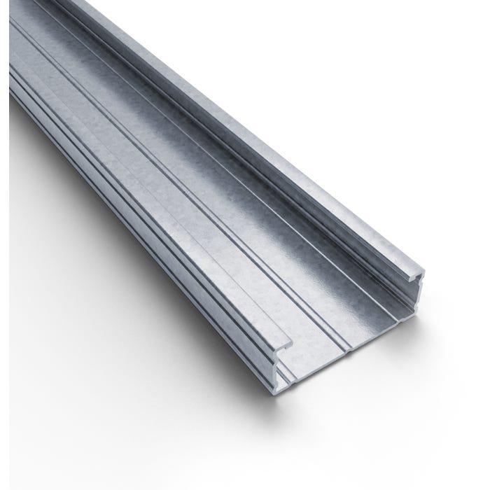 Rail métallique 20/25 mm Long.2,35 m NF - PLACOPLATRE