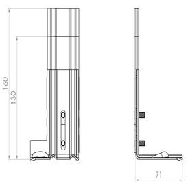 Kit de pose pour rénovation dépose totale isolation de 130-160 mm avec visserie - LOUINEAU