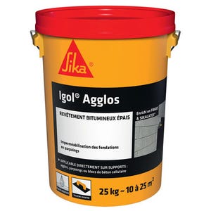 Revêtement bitumineux pour imperméabilisation des fondations IGOL AGGLOS - SIKA