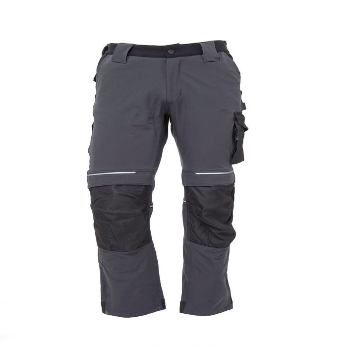 Pantalon de travail T.XL gris ATOM - U POWER