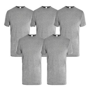 Lot de 5 T-shirts de travail gris TM - KAPRIOL