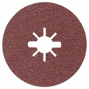 Disque abrasif fibre expert métal grain 36 pour meuleuse X-Lock Diam.125 mm - BOSCH PROFESSIONNEL