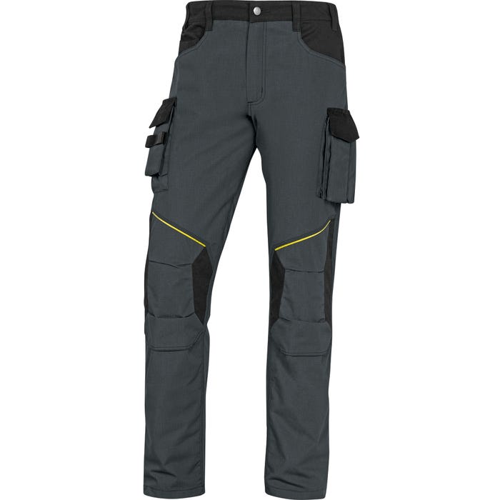 Pantalon de travail gris/noir T.3XL MCPA2STR - DELTA PLUS