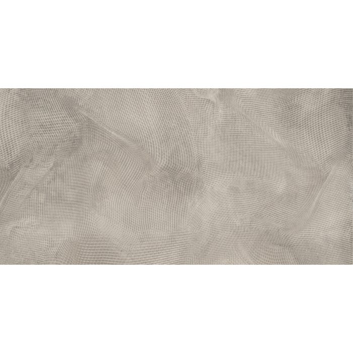 Carrelage intérieur sol et mur gris décor effet métal l.30 x L.60 cm Xmetal