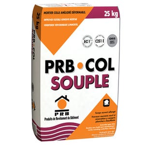 Colle souple gris 25 kg - PRB