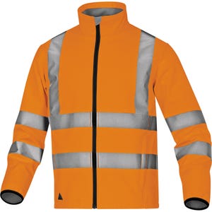 Veste de travail haute visibilité anti froid et respirante orange T.XL - DELTA PLUS