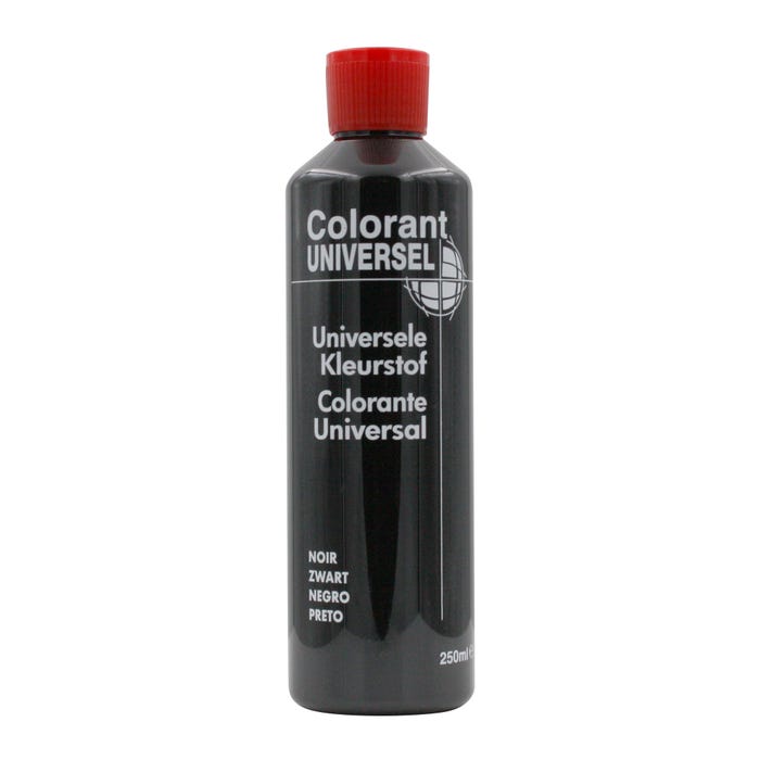 Colorant universel pour peinture aqueuse ou solvantée noir 250 ml - RICHARD COLORANT