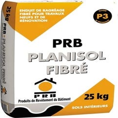 Ragréage sol autolissant fibré Planisol 25 kg - PRB