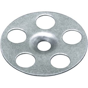 Lot de 10 rondelles métalliques pour panneaux Diam.35 mm - WEDI