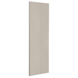 Porte seule revêtue chêne blanc H.204 x l.83 cm
