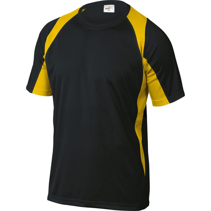 T-shirt bali noir/jaune txl - DELTA PLUS  