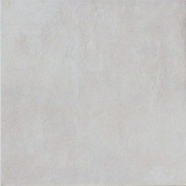 Carrelage intérieur sol et mur gris effet béton l.61,5 x L.61,5 cm Paris Marais