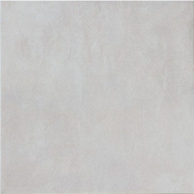 Carrelage intérieur sol et mur gris effet béton l.61,5 x L.61,5 cm Paris Marais