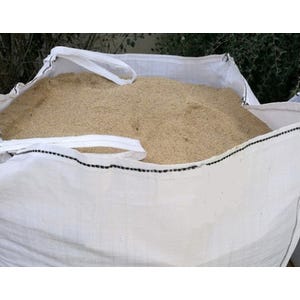 Big bag sable à enduire type 0/2, environ 1m3