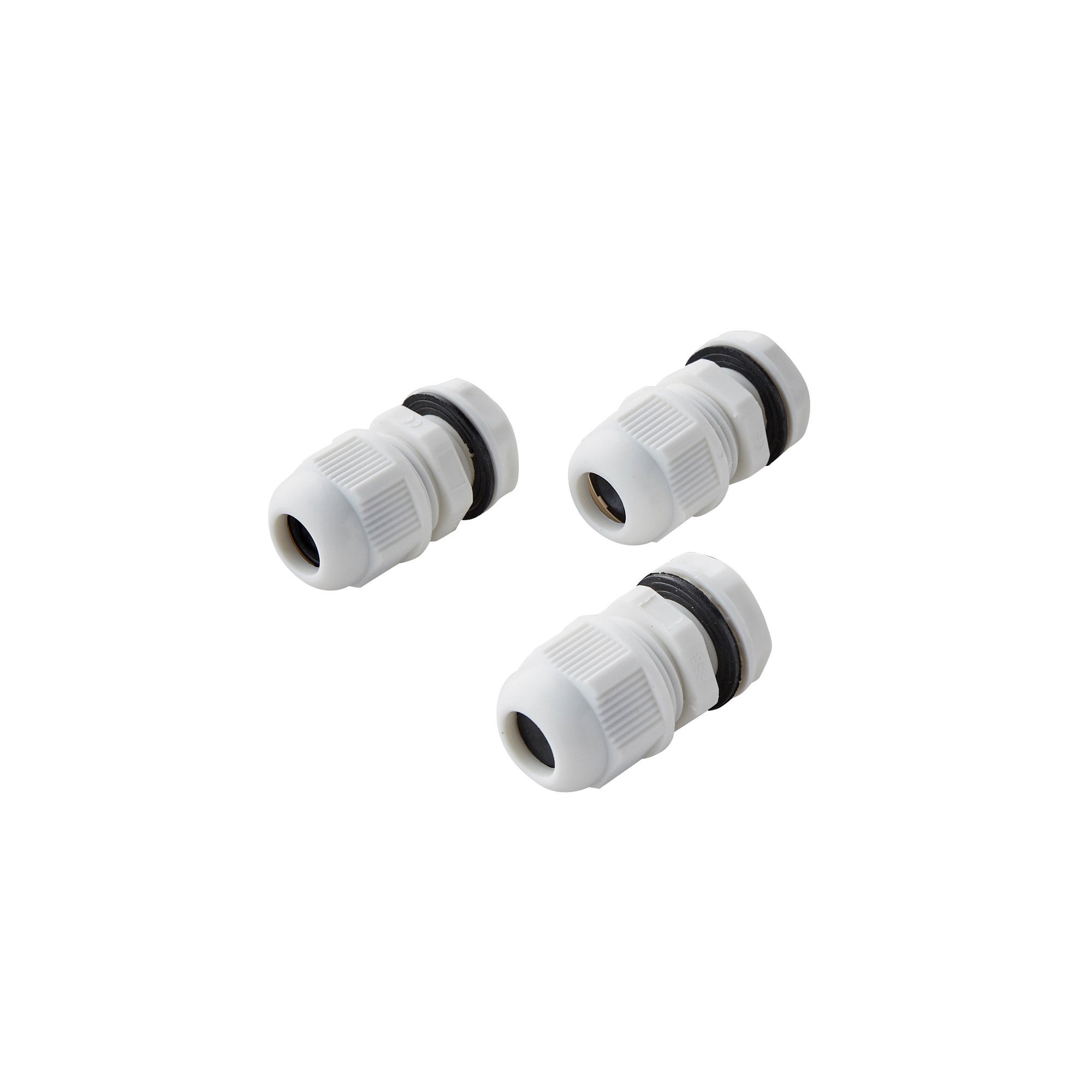 50 Pièces Presse-étoupes M10 En Plastique - Pour Fixation Câbles Plafonnier, étanches, Blancs