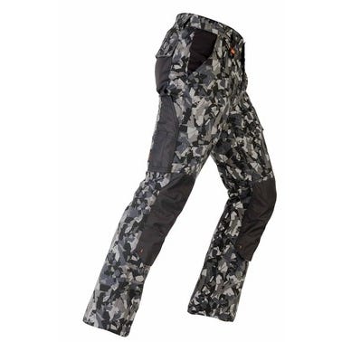 Pantalon de travail camouflage gris T.L Tenere pro - KAPRIOL