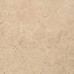 Dalle carrelage extérieur effet pierre l.60 x L.60 cm - Travertino Sand