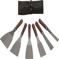 Trousse noire 6 couteaux anglais - NESPOLI