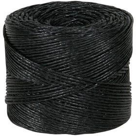 Fil torsade polypropylène noir Long.420 m Diam.1,7 mm