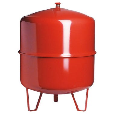 Vase d'expansion à membrane cylindrique sur pieds 35 litres