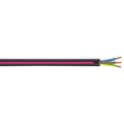 Cable électrique R2V 3G 1,5 mm² noir au mètre