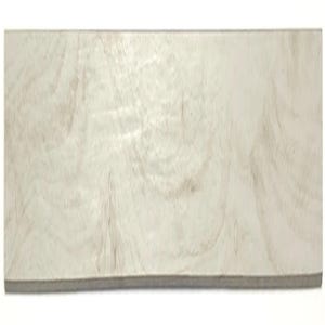 Plinthe carrelage effet bois H.7.5 x L.60 cm - Silva blanc 