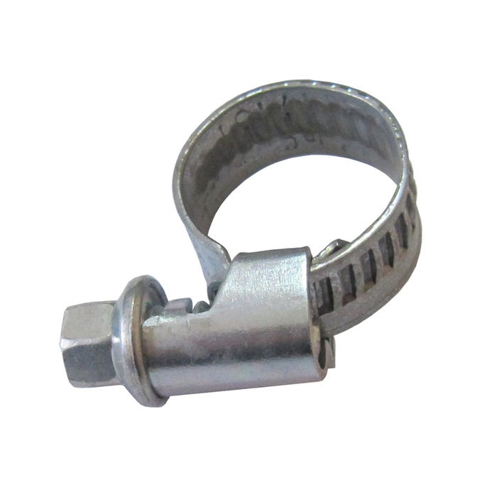 10 colliers inox d.25 a 40mm lg 12 mm