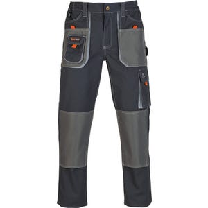Pantalon de travail noir / gris T.XXXL Smart - KAPRIOL
