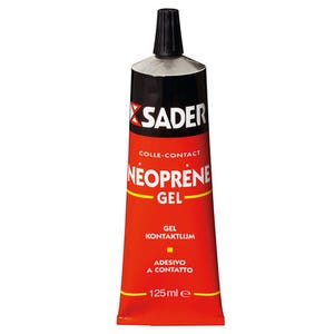 Colle contact néoprène gel 125 ml - SADER