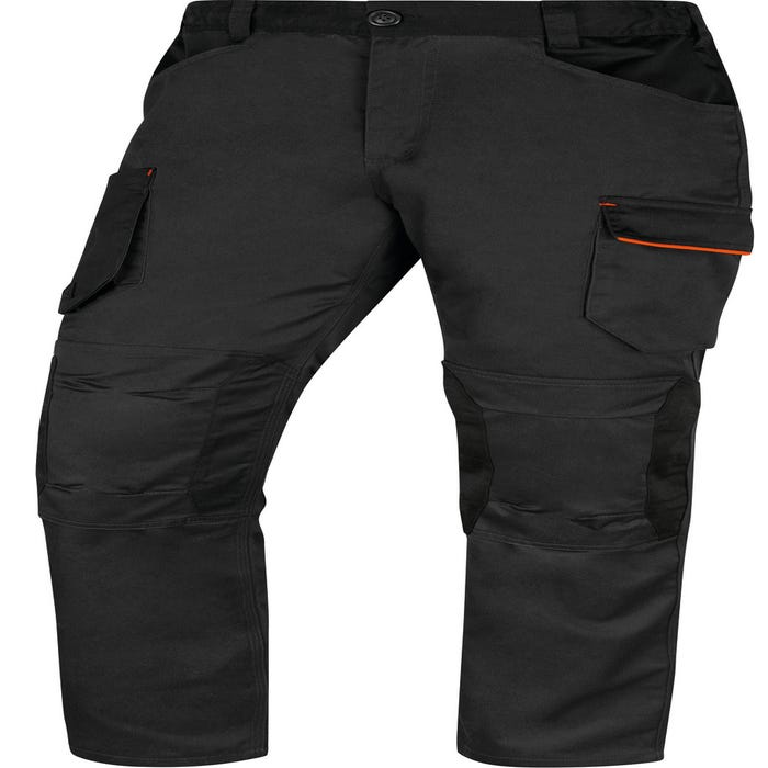 Pantalon de travail Gris/Orange T.XL MACH2 - DELTA PLUS