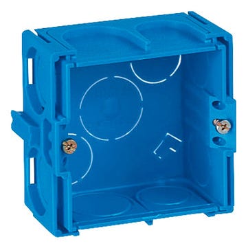 Boîte à sceller simple carré L.74 x l.74 x P.40 mm Modulo - SCHNEIDER