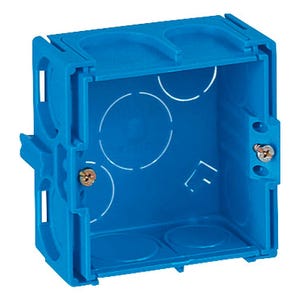 Boîte à sceller simple carré L.74 x l.74 x P.40 mm Modulo - SCHNEIDER